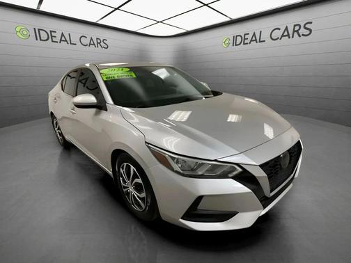 Brilliant Silver Metallic 2021 Nissan Sentra S