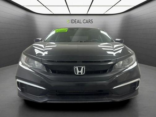 Crystal Black Pearl 2019 Honda Civic LX