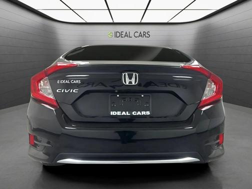 Crystal Black Pearl 2019 Honda Civic LX