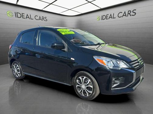 Mystic Black Metallic 2021 Mitsubishi Mirage ES