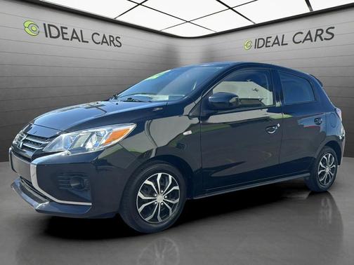Mystic Black Metallic 2021 Mitsubishi Mirage ES