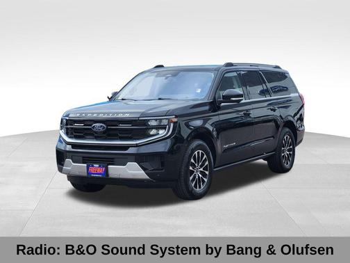 AGATE BLACK METALLIC 2025 Ford Expedition Max Platinum