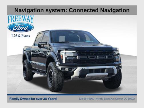 AGATE BLACK METALLIC 2025 Ford F-150 Raptor