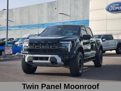 AGATE BLACK METALLIC 2025 Ford F-150 Raptor