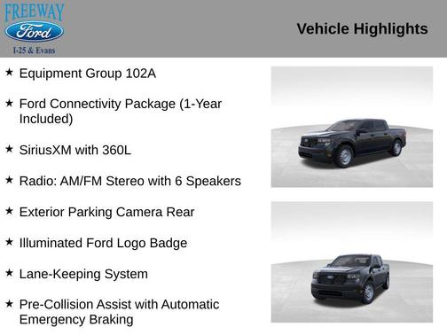 SHADOW BLACK 2026 Ford Maverick XL