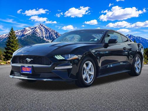 SHADOW BLACK 2021 Ford Mustang EcoBoost