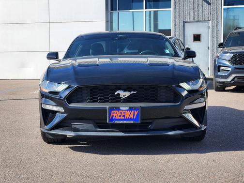 SHADOW BLACK 2021 Ford Mustang EcoBoost
