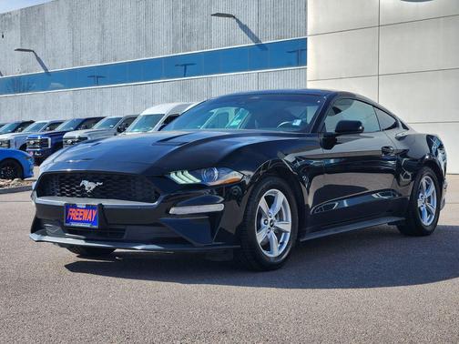 SHADOW BLACK 2021 Ford Mustang EcoBoost