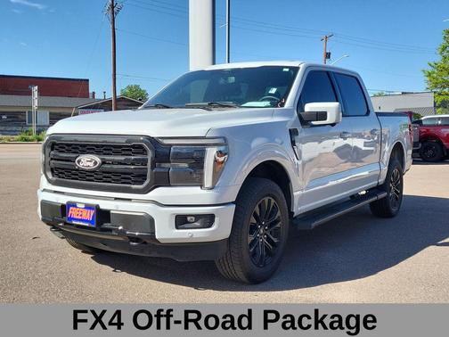 SPACE WHITE METALLIC 2025 Ford F-150 Lariat