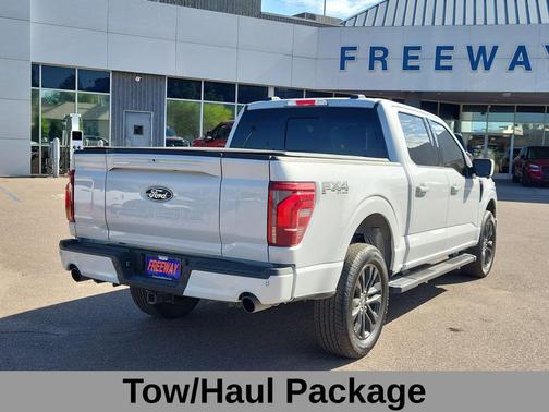 SPACE WHITE METALLIC 2025 Ford F-150 Lariat