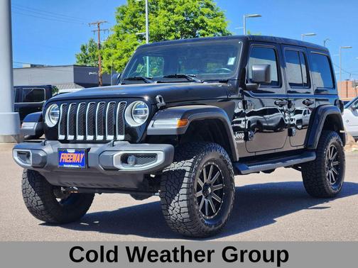 Black Clearcoat 2020 Jeep Wrangler Unlimited Sahara