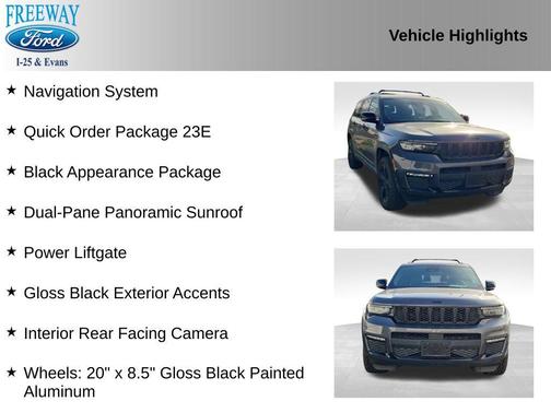 Baltic Gray Metallic Clearcoat 2024 Jeep Grand Cherokee L Limited
