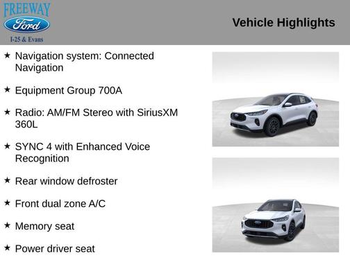 SPACE SILVER METALLIC 2026 Ford Escape PHEV SE
