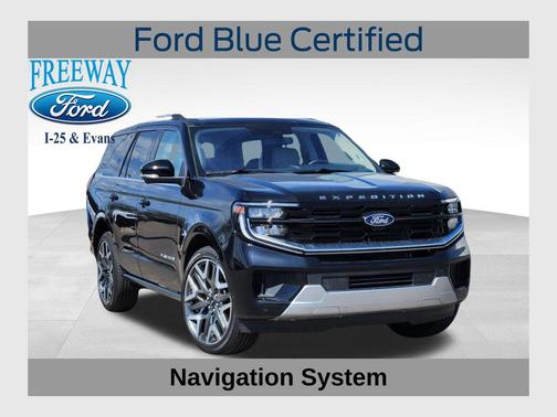 AGATE BLACK METALLIC 2025 Ford Expedition Platinum