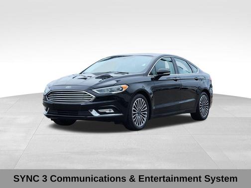 SHADOW BLACK 2018 Ford Fusion Titanium
