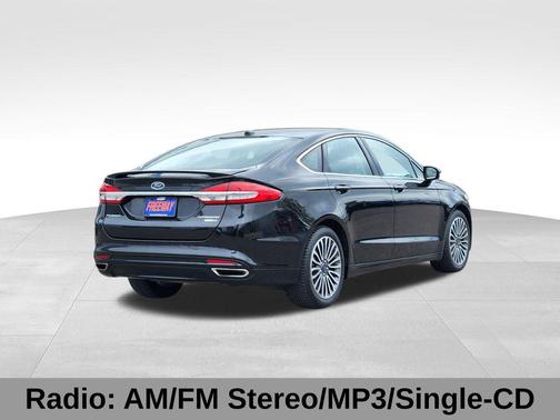 SHADOW BLACK 2018 Ford Fusion Titanium