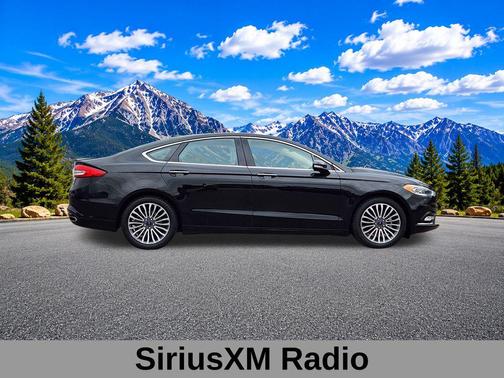 SHADOW BLACK 2018 Ford Fusion Titanium