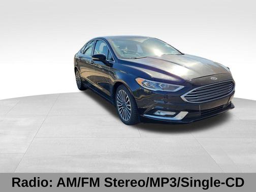 SHADOW BLACK 2018 Ford Fusion Titanium