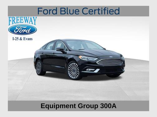 SHADOW BLACK 2018 Ford Fusion Titanium