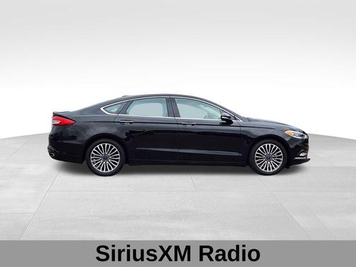 SHADOW BLACK 2018 Ford Fusion Titanium