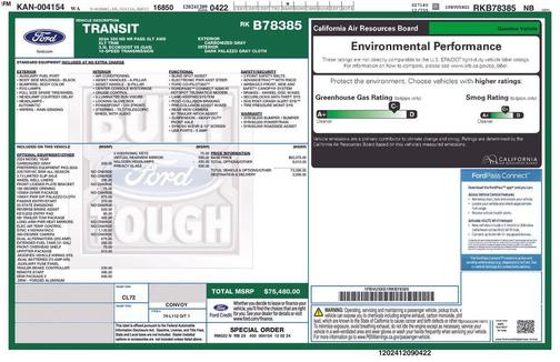 CARBONIZED GRAY 2024 Ford Transit-350 XLT
