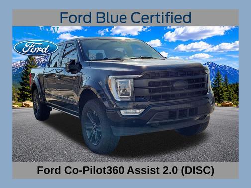 Agate Black Metallic 2022 Ford F-150 Lariat