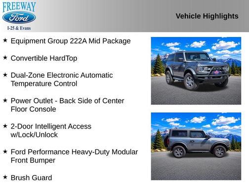 CARBONIZED GRAY METALLIC 2024 Ford Bronco Big Bend