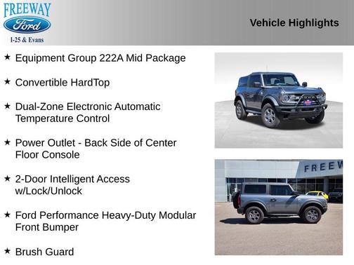 CARBONIZED GRAY METALLIC 2024 Ford Bronco Big Bend
