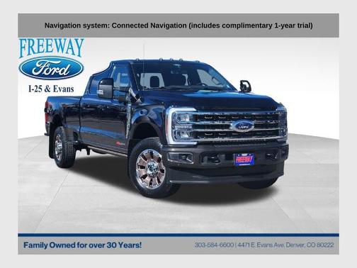 ANTIMATTER BLUE 2024 Ford F-350 KING RANCH Truck