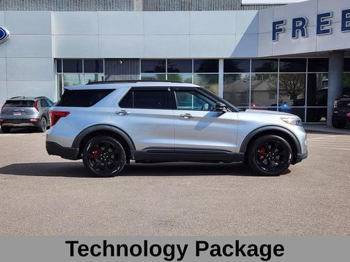 ICONIC SILVER METALLIC 2023 Ford Explorer ST