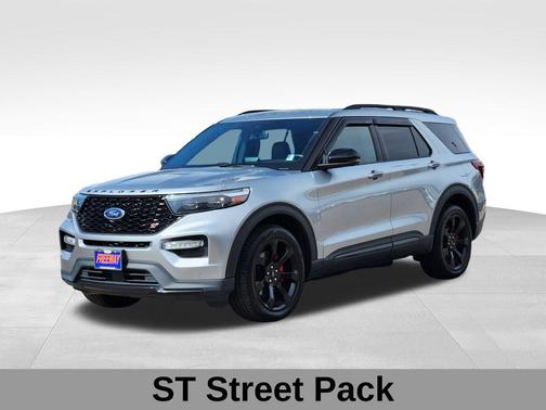 ICONIC SILVER METALLIC 2023 Ford Explorer ST