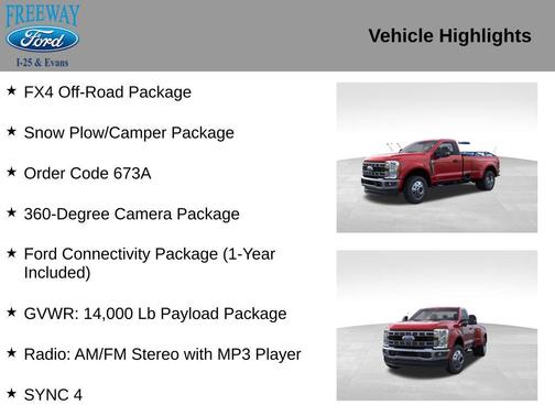 Ruby Red Metallic Tinted Clearcoat 2026 Ford F-450 XL