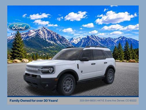 Space White Metallic 2026 Ford Bronco Sport Big Bend SUV