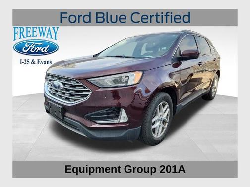BURGUNDY VELVET MET TINT CC 2021 Ford Edge SEL