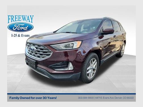 BURGUNDY VELVET MET TINT CC 2021 Ford Edge SEL