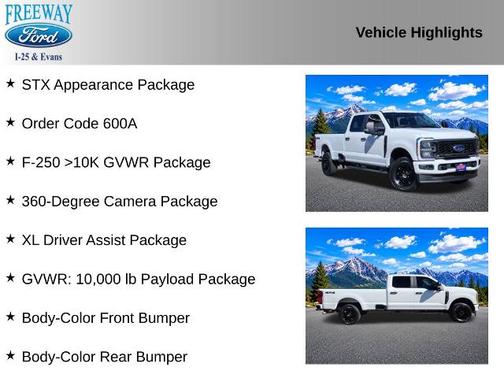 OXFORD WHITE 2024 Ford F-250 XL