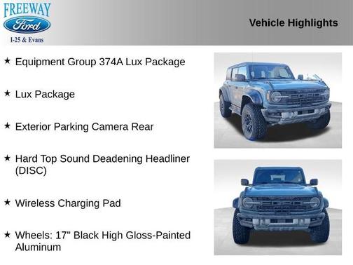 2023 Ford Bronco RAPTOR