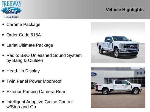 OXFORD WHITE 2024 Ford F-350 Lariat