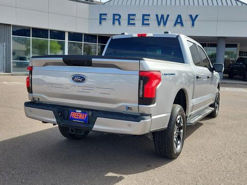ICONIC SILVER METALLIC 2023 Ford F-150 Lightning XLT
