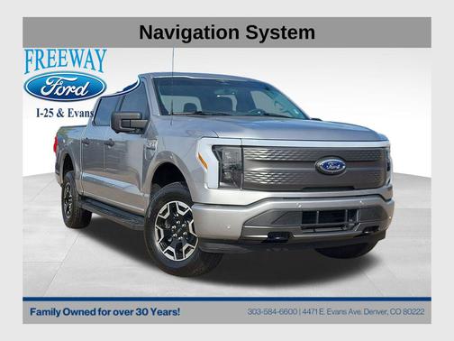 ICONIC SILVER METALLIC 2023 Ford F-150 Lightning XLT