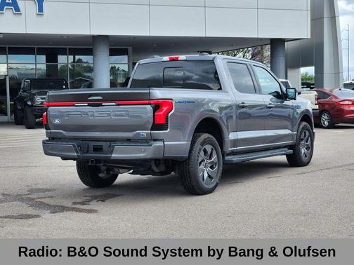 CARBONIZED GRAY METALLIC 2024 Ford F-150 Lightning LARIAT