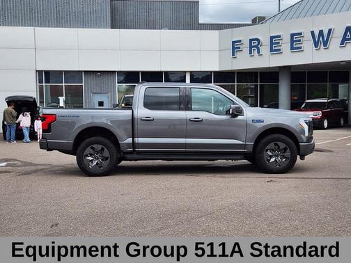 CARBONIZED GRAY METALLIC 2024 Ford F-150 Lightning LARIAT