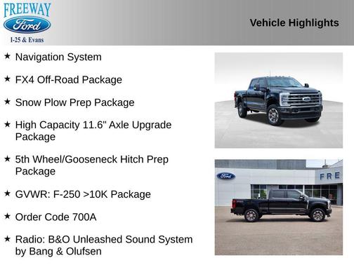 AGATE BLACK 2025 Ford F-250 King Ranch