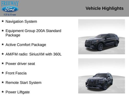 AGATE BLACK METALLIC 2026 Ford Explorer Active