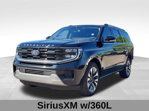 AGATE BLACK METALLIC 2025 Ford Expedition Max Platinum