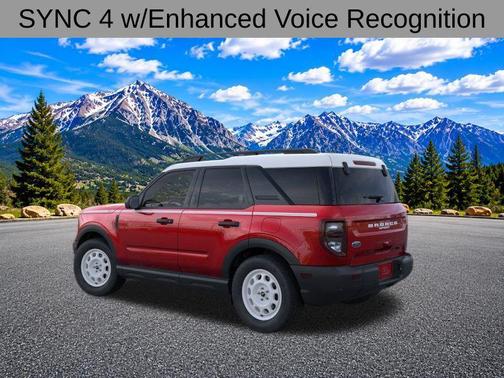 RUBY RED METALLIC TC 2025 Ford Bronco Sport Heritage