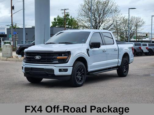 SPACE WHITE METALLIC 2025 Ford F-150 XLT