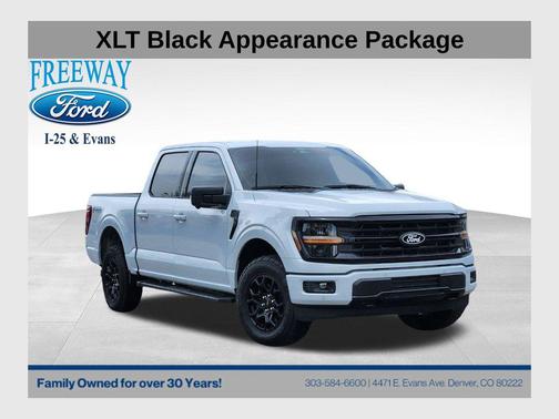 SPACE WHITE METALLIC 2025 Ford F-150 XLT