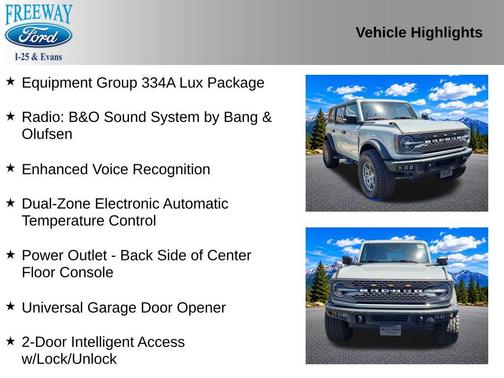 Cactus Gray 2023 Ford Bronco Badlands