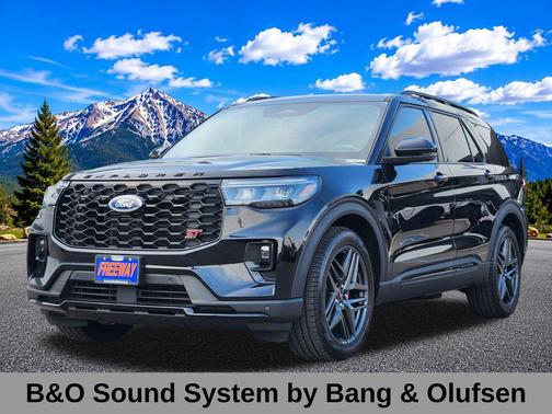 AGATE BLACK METALLIC 2025 Ford Explorer ST
